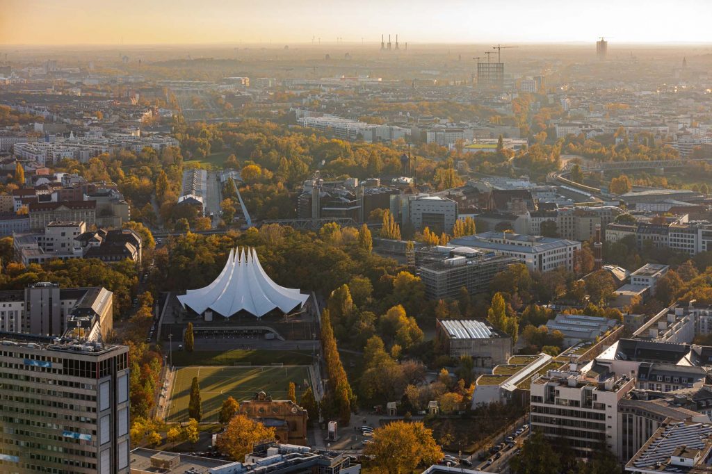 Luftbilder über Berlin